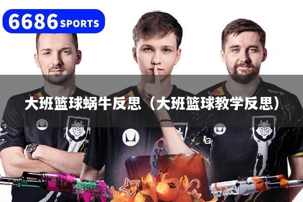 大班篮球蜗牛反思（大班篮球教学反思）